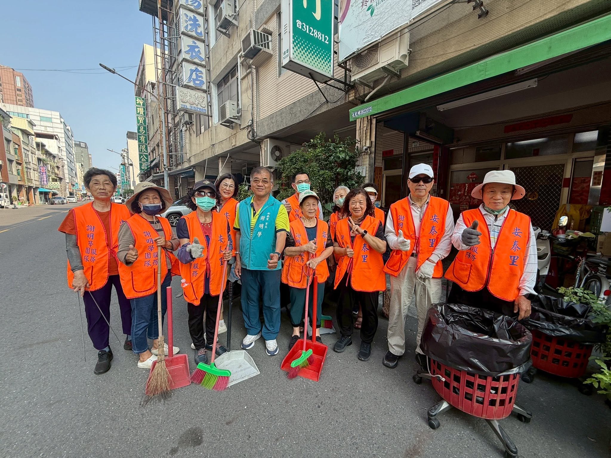 安泰里社區戶外活動，居民相聚交流
